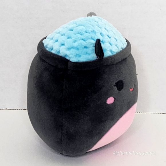 🎃 LORRAINE 🧙‍♀️ Black & Pink Couldron Halloween 2024 Original Squishmallow NWT - Picture 6 of 8
